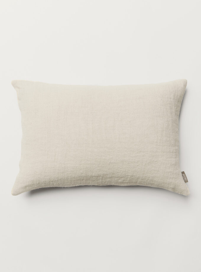 Harlow Linen Cushion Cover - 60cm x 40cm - Putty