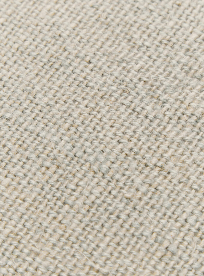 Kasiah Handwoven Linen Cushion Cover - Natural/Seaglass 50 x 50cm