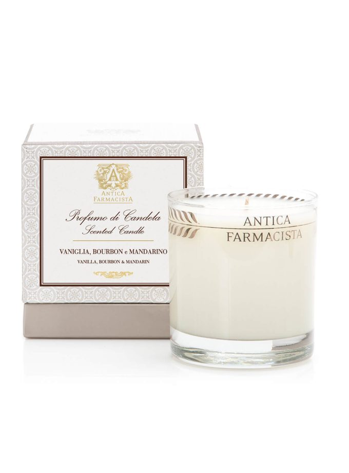 Antica Farmacista Vanilla, Bourbon & Mandarin Scented Candle